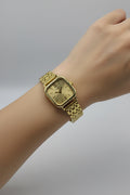 Elegant gold stainless steel women’s watch